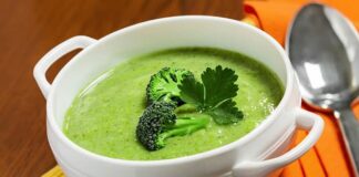 Soupe de brocolis avec Thermomix