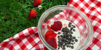 Porridge d'été aux fraises