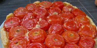 Tarte tatin aux tomates ww