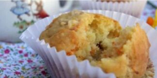 Muffins aux Carottes / avoine et Orange WW