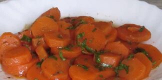 salade de carottes au cumin WW