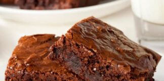 Brownie Léger au Chocolat et Courgettes WW