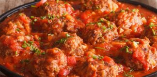 Boulettes viande sauce tomate