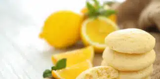 Biscuits légers au goût de citron