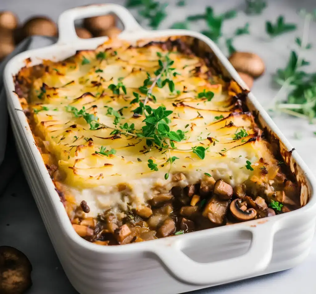 Hachis Parmentier aux Champignons