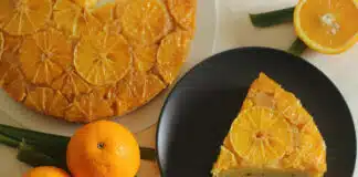 Gâteau Renversé à l'Orange